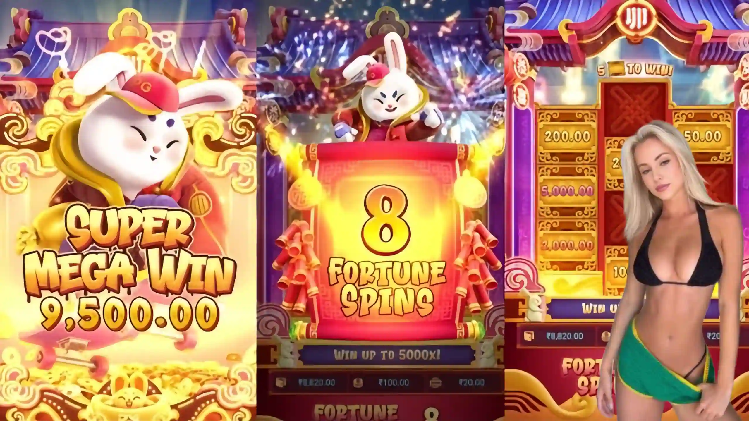 Wild Expansivo Fortune Rabbit ababkf - Coelho Dourado que Expande